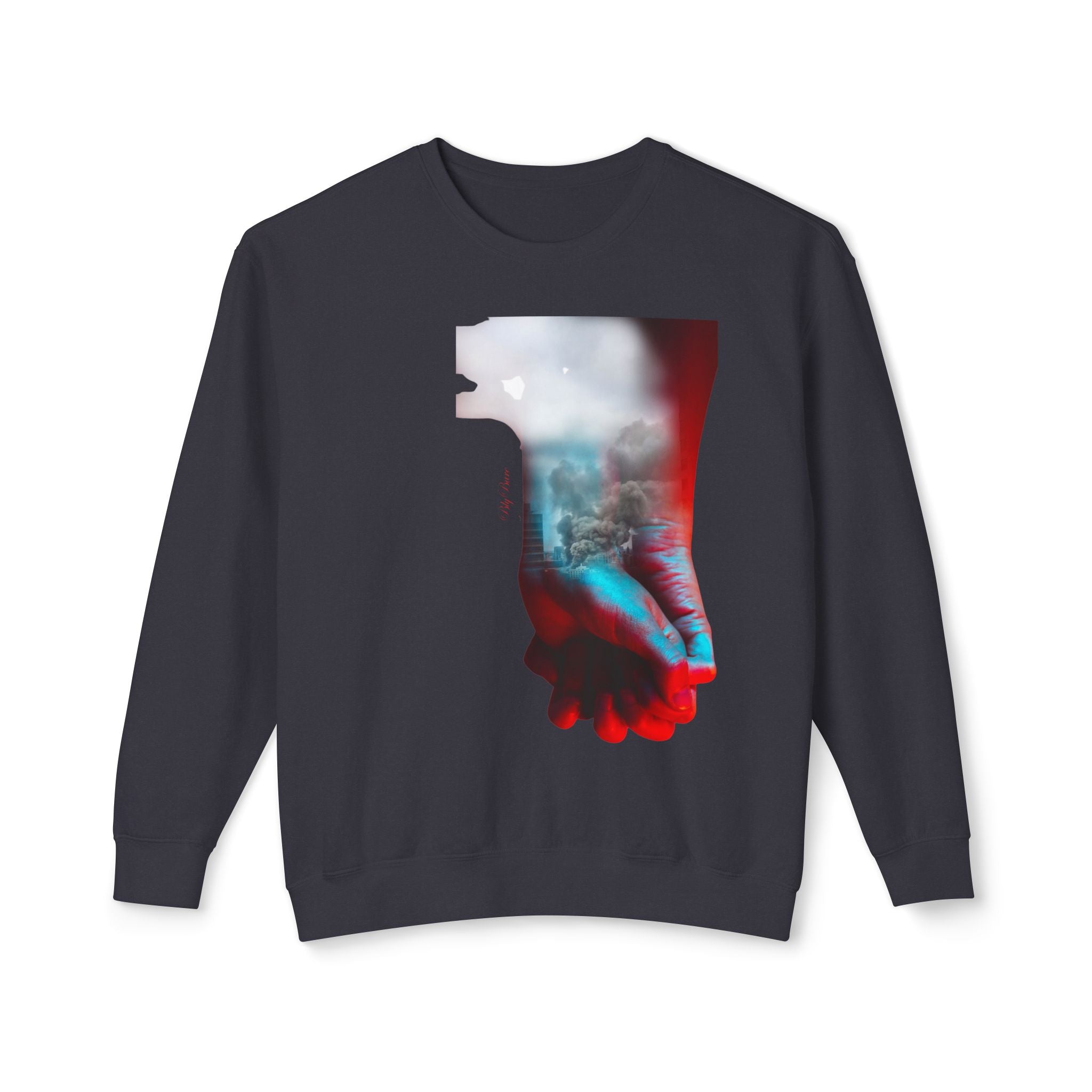 Unisex Lightweight Crewneck Sweatshirt - BlyBare