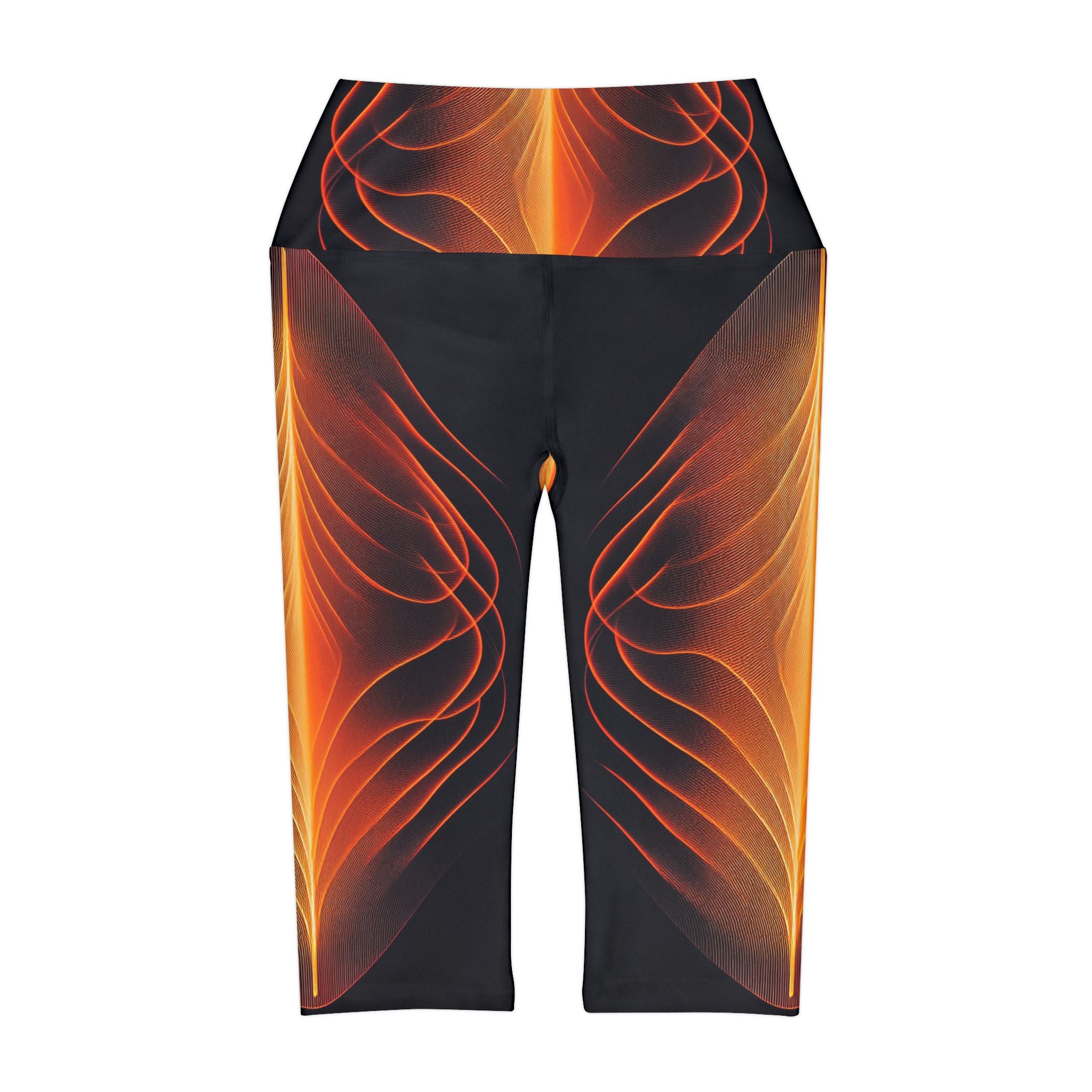 Yoga Capris - Inferno