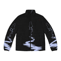 Unisex Puffer Jacket - Moonlit Path