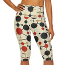 Leggings capri de yoga (AOP)