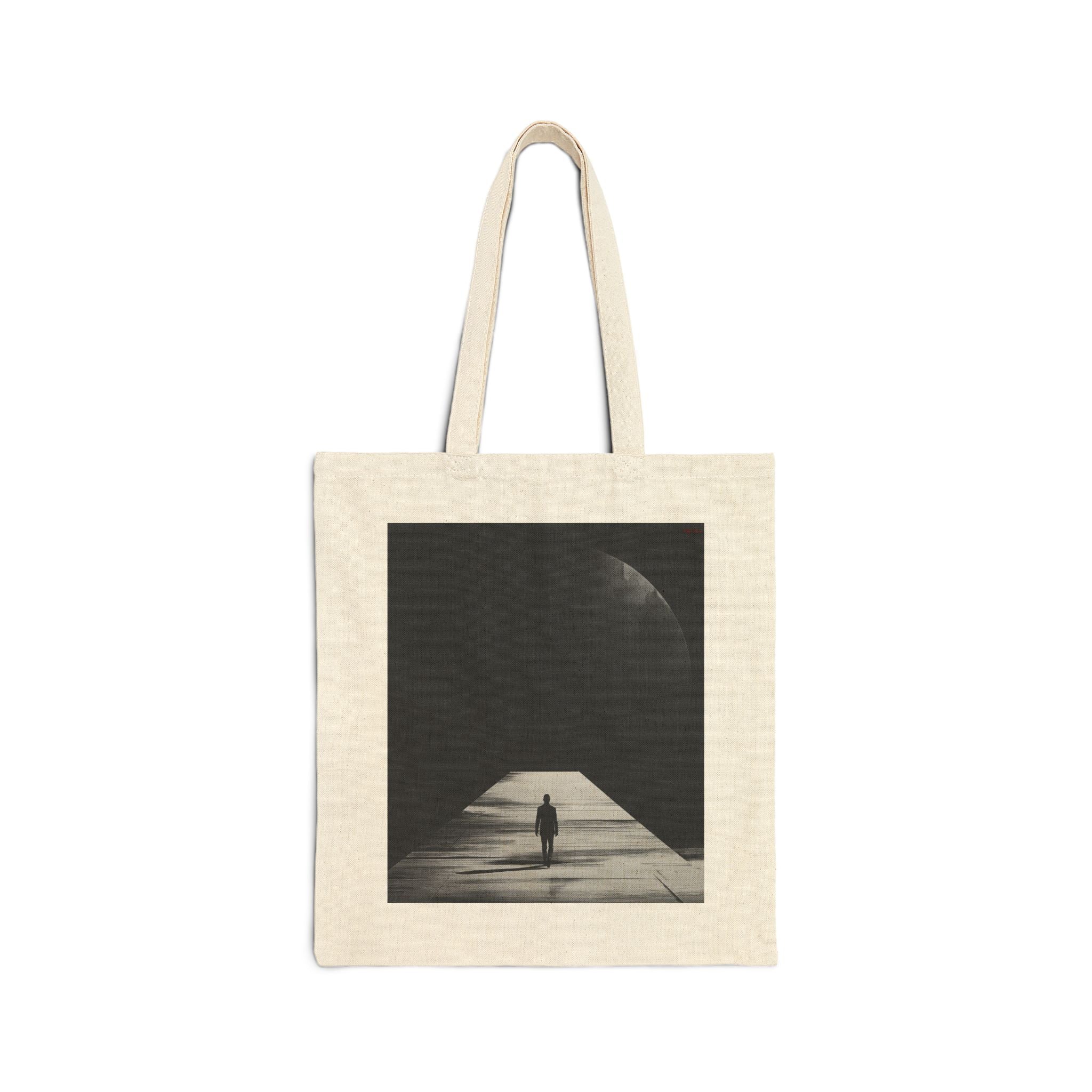 Cotton Canvas Tote Bag - Midnight Journey