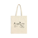 Cotton Canvas Tote Bag - Seaside Story