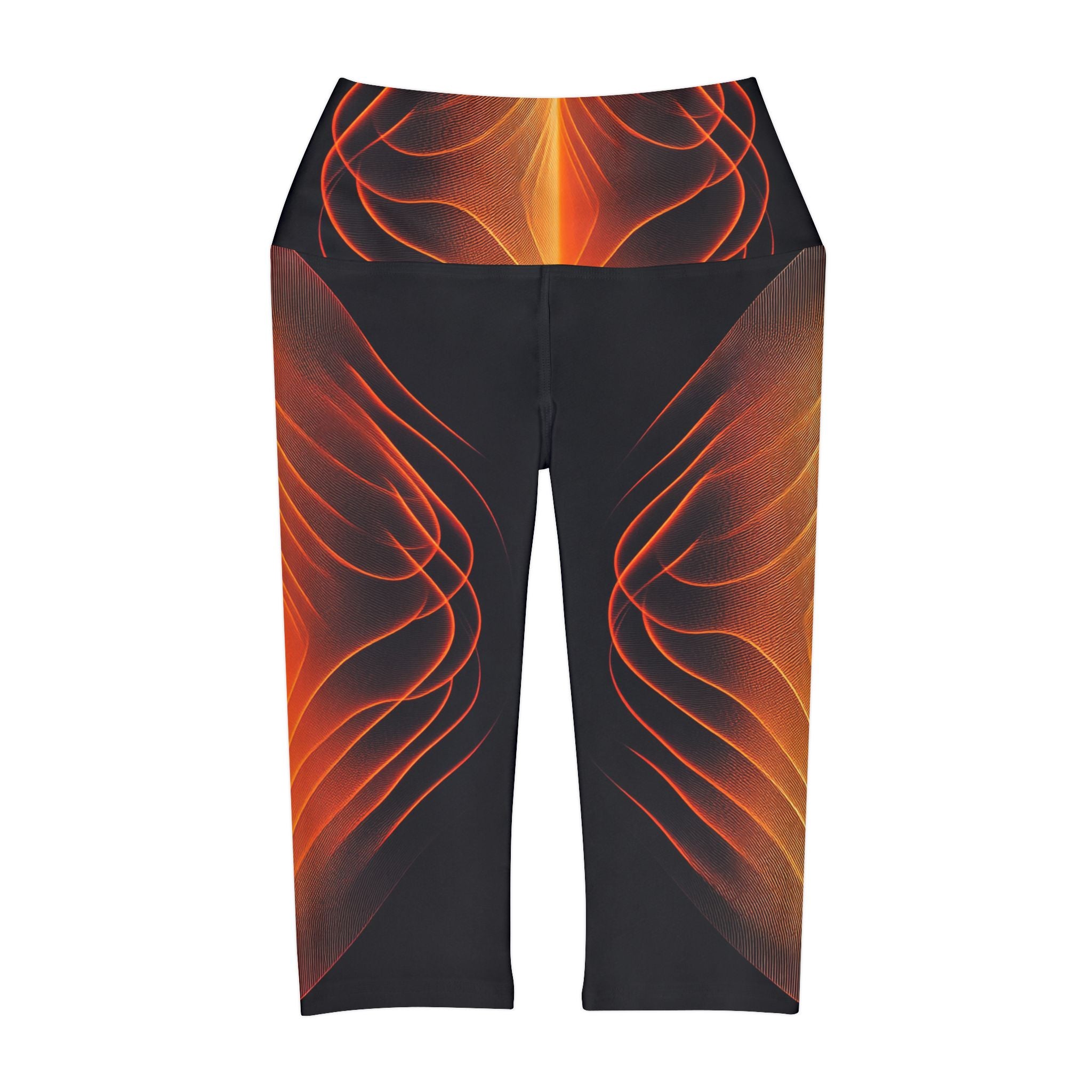 Yoga Capris - Inferno