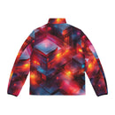 Unisex Puffer Jacket - Neon Glow