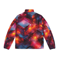 Unisex Puffer Jacket - Neon Glow