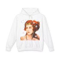 Sudadera unisex ligera con capucha - Blossom Muse