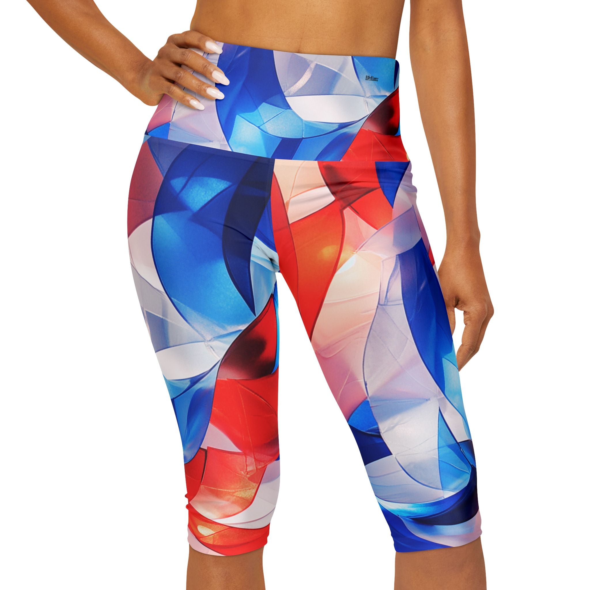 Capri Leggings - Crystal Flux