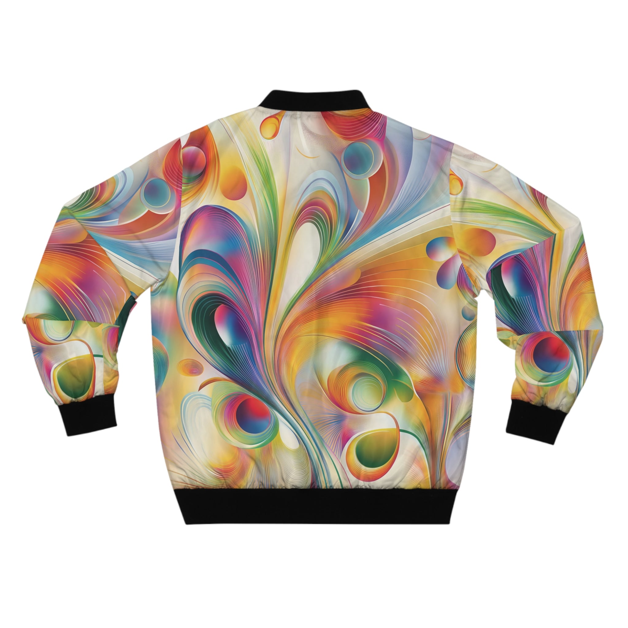 Chaqueta bomber unisex - Aurora Splash