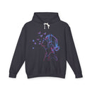 Sudadera unisex ligera con capucha - Butterfly Dreams