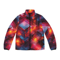 Unisex Puffer Jacket - Neon Glow