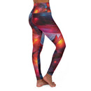 High Waisted Yoga - Nebula