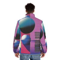 Unisex Puffer Jacket - Cyber Pulse