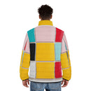 Unisex Puffer Jacket - Mondrian Dream