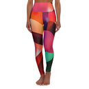 High Waist Yoga - Happy Hues