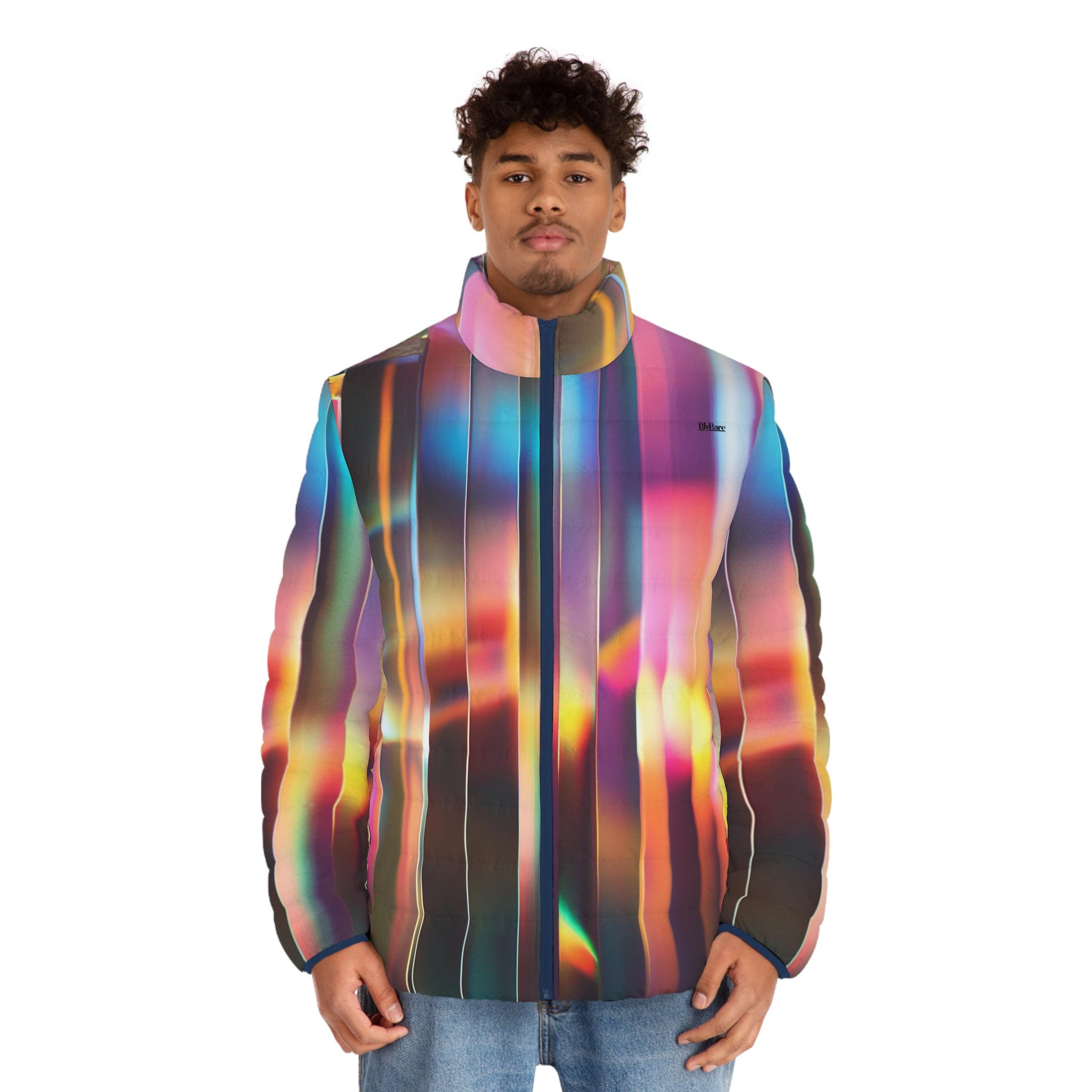 Unisex Puffer Jacket - Prism Flow