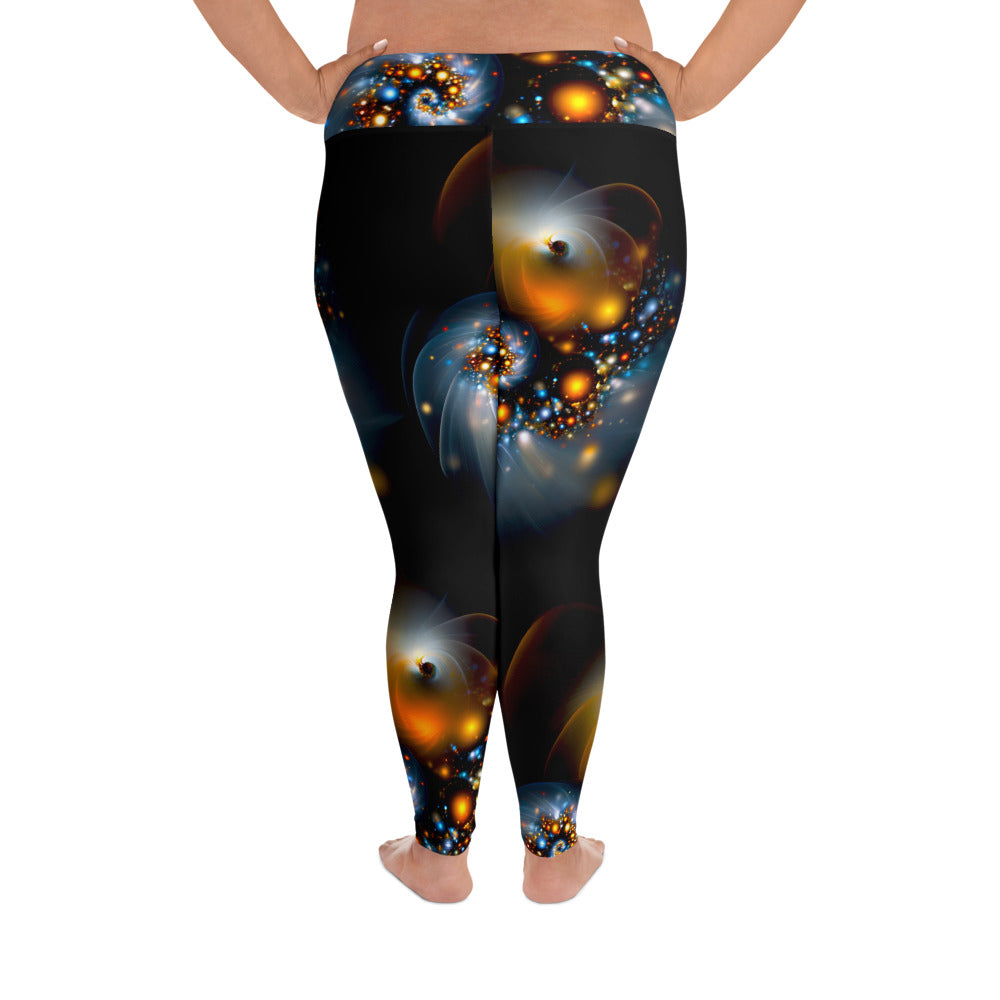 All-Over Print Plus Size Leggings