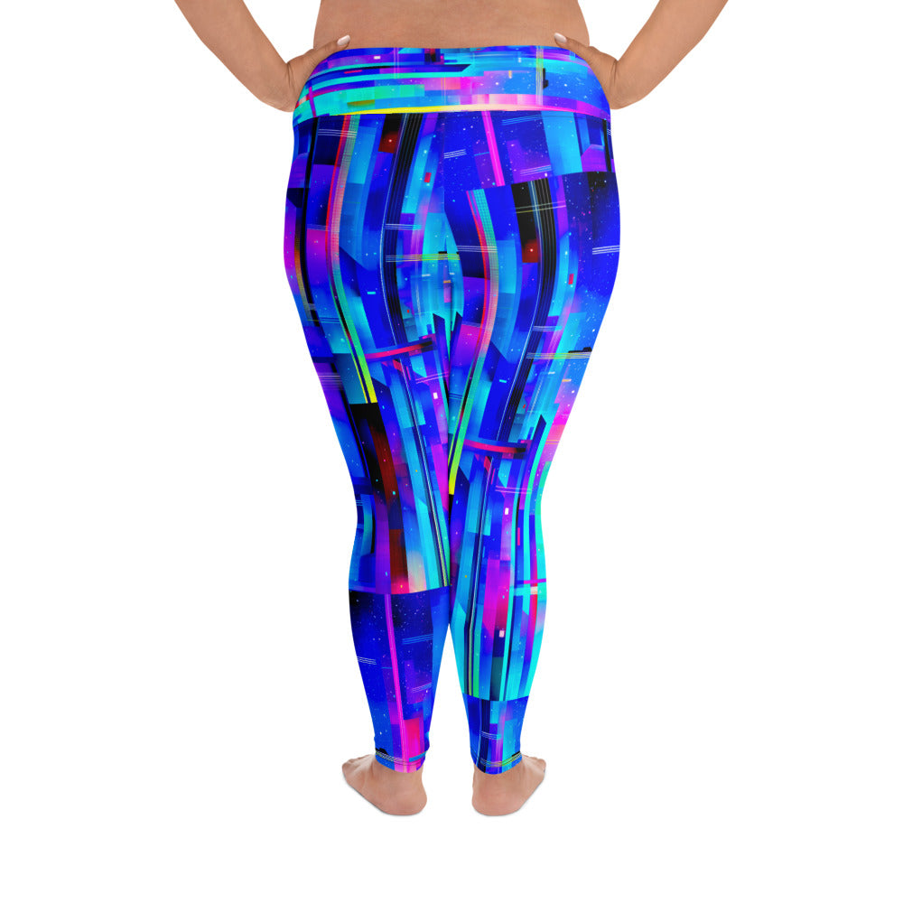 All-Over Print Plus Size Leggings