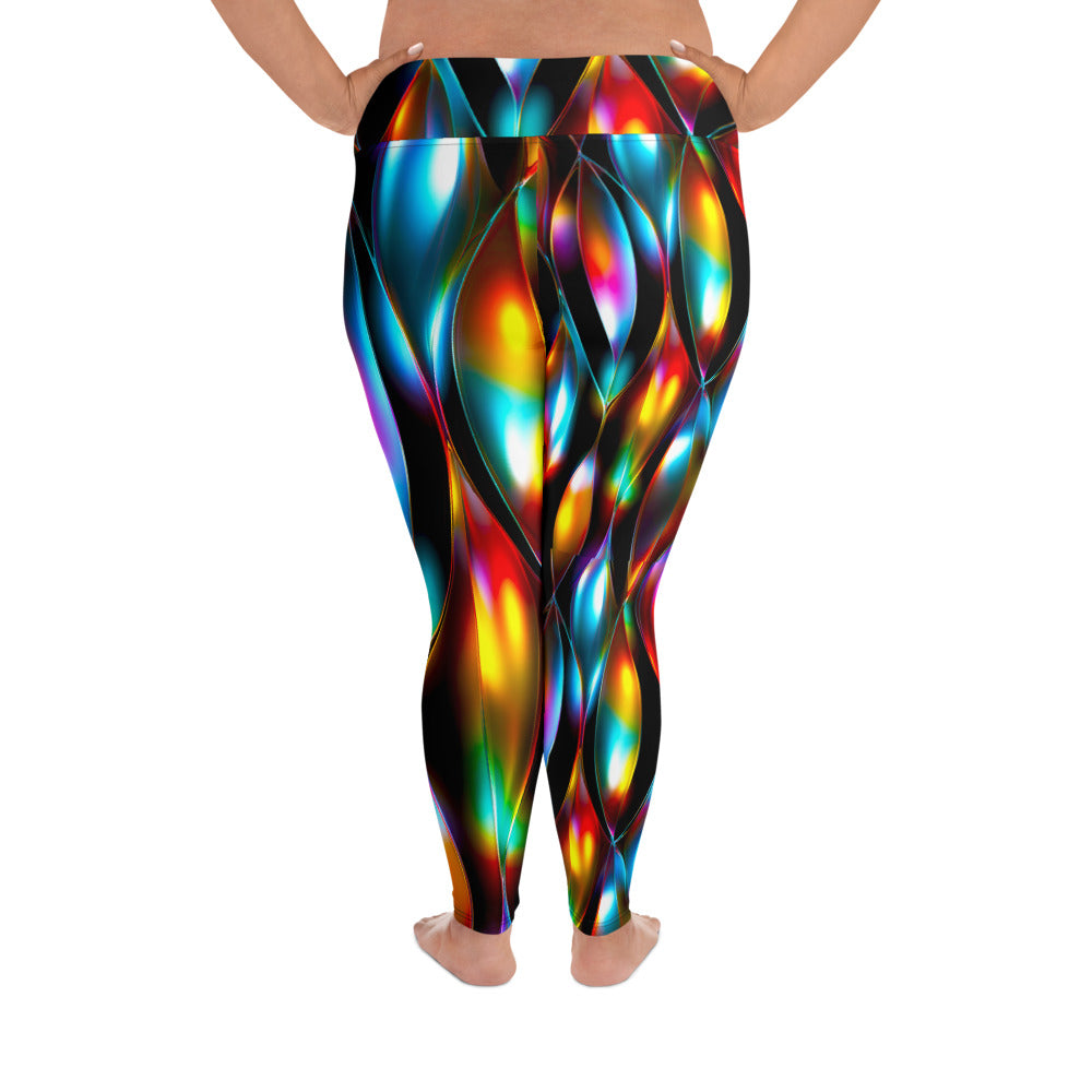 All-Over Print Plus Size Leggings
