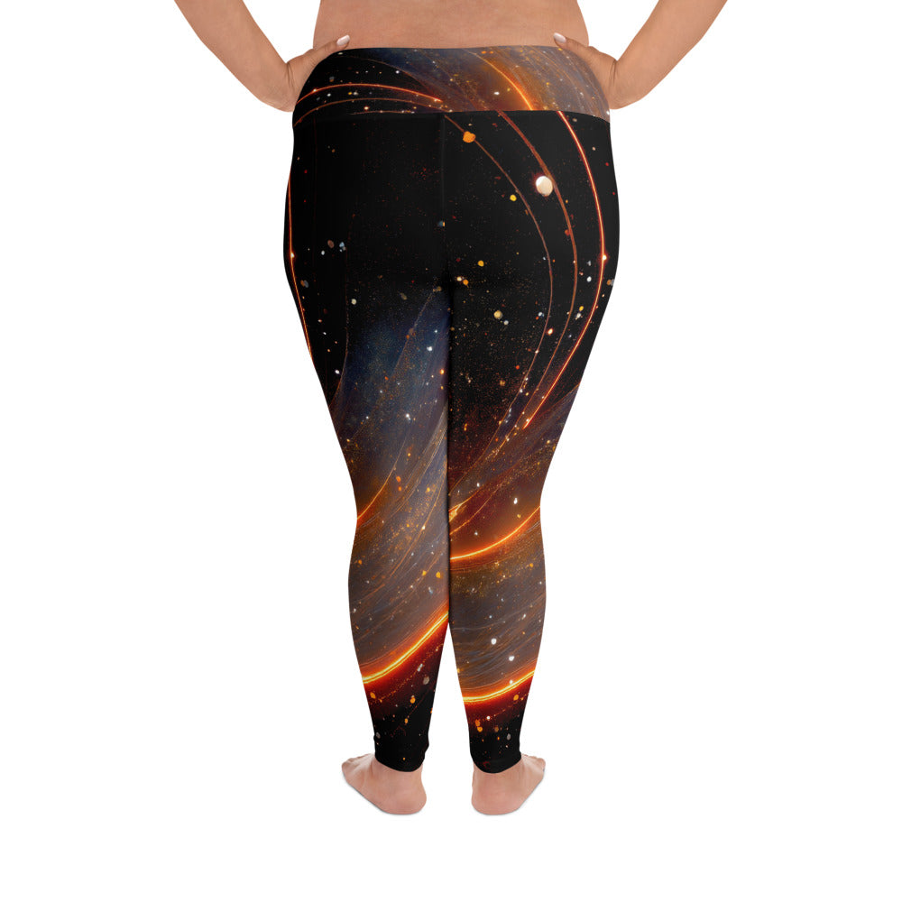 All-Over Print Plus Size Leggings