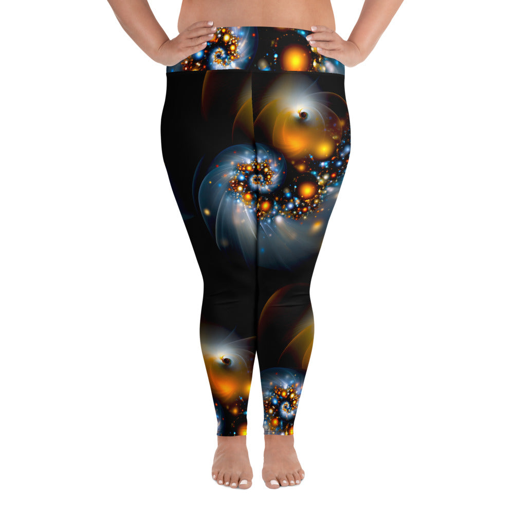 All-Over Print Plus Size Leggings