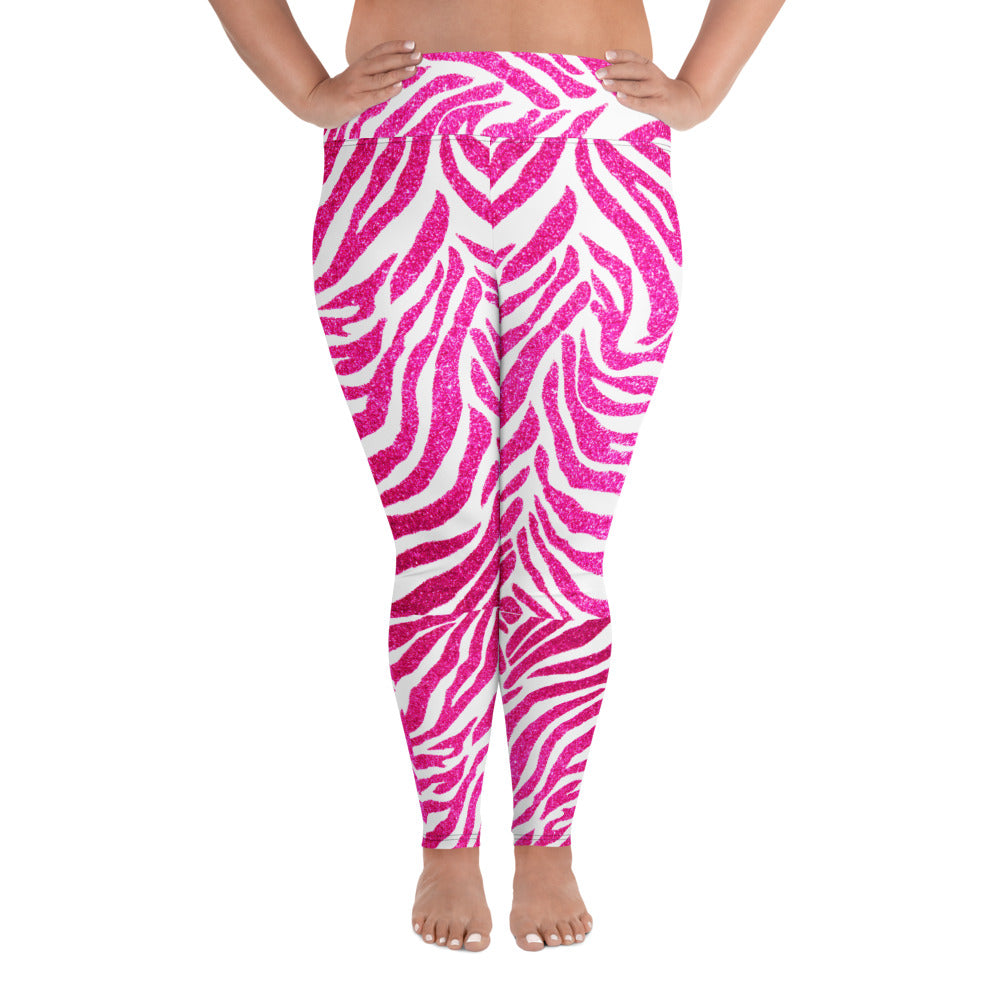 All-Over Print Plus Size Leggings