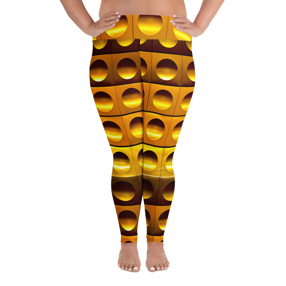 All-Over Print Plus Size Leggings