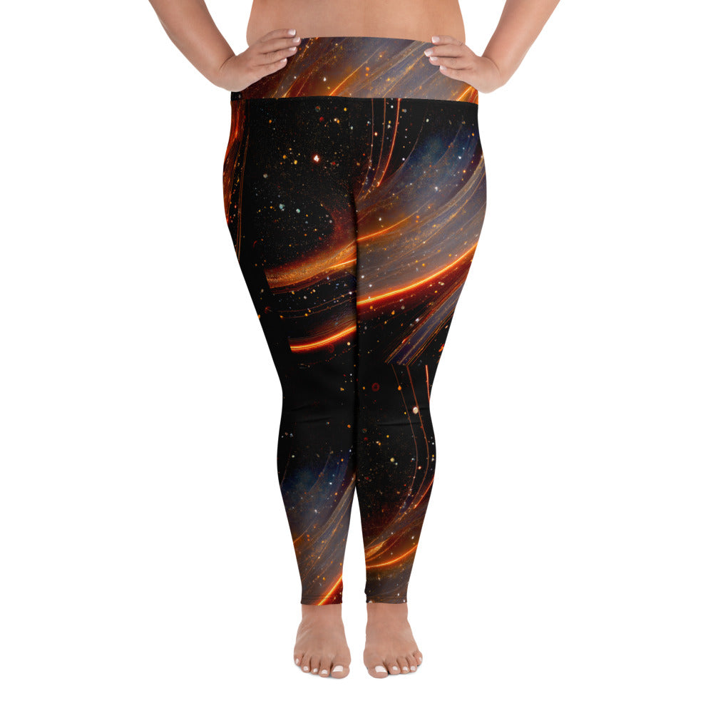 All-Over Print Plus Size Leggings