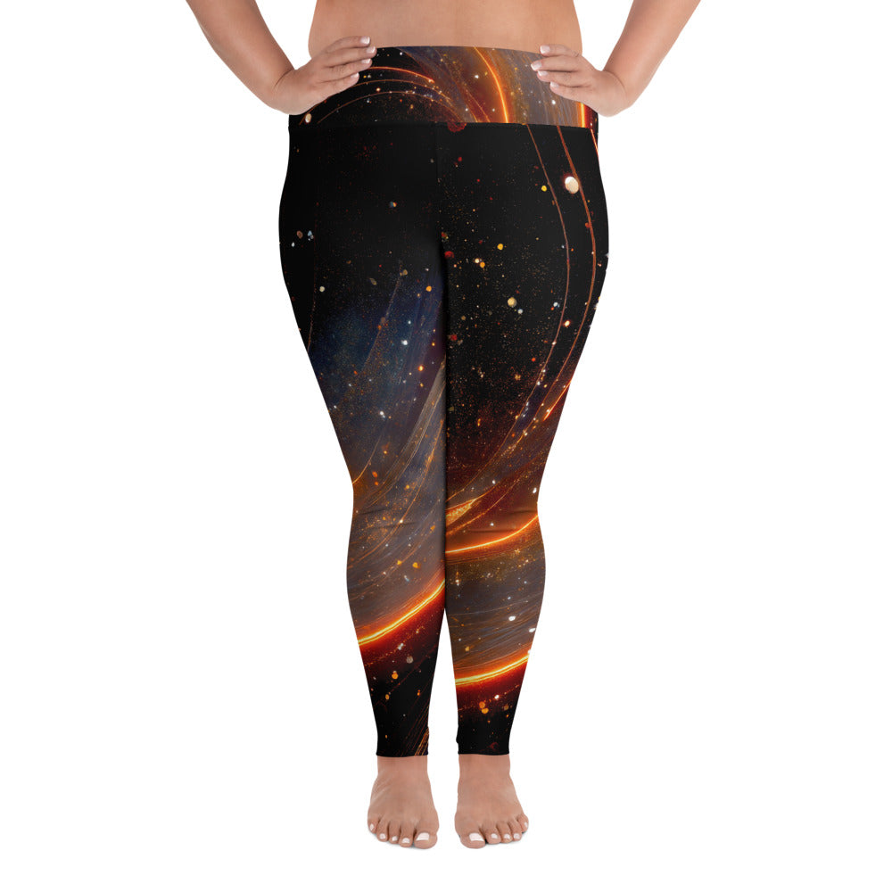All-Over Print Plus Size Leggings