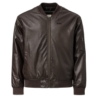 Leather Bomber Jacket