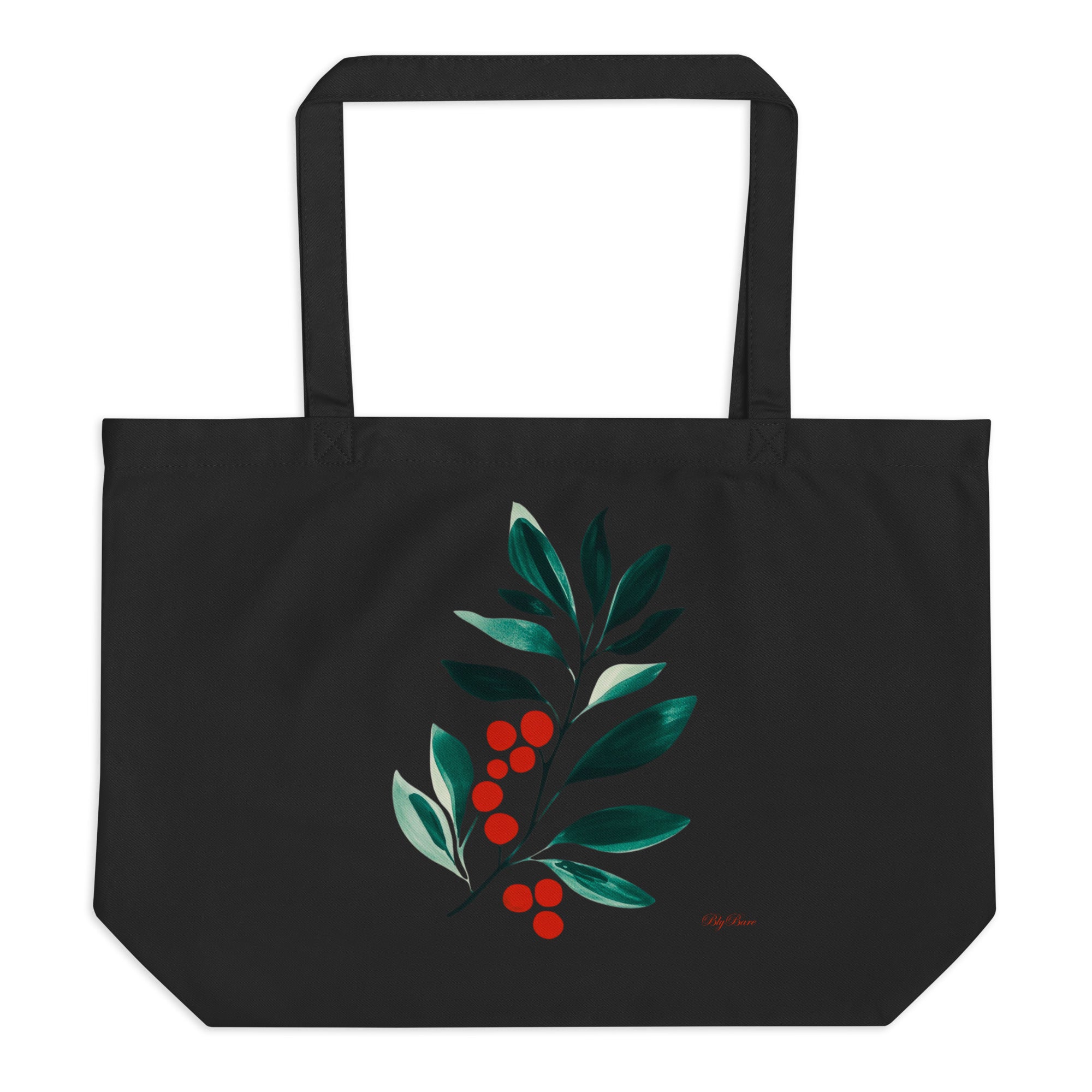 Organic Large Tote Bag - Green Haven