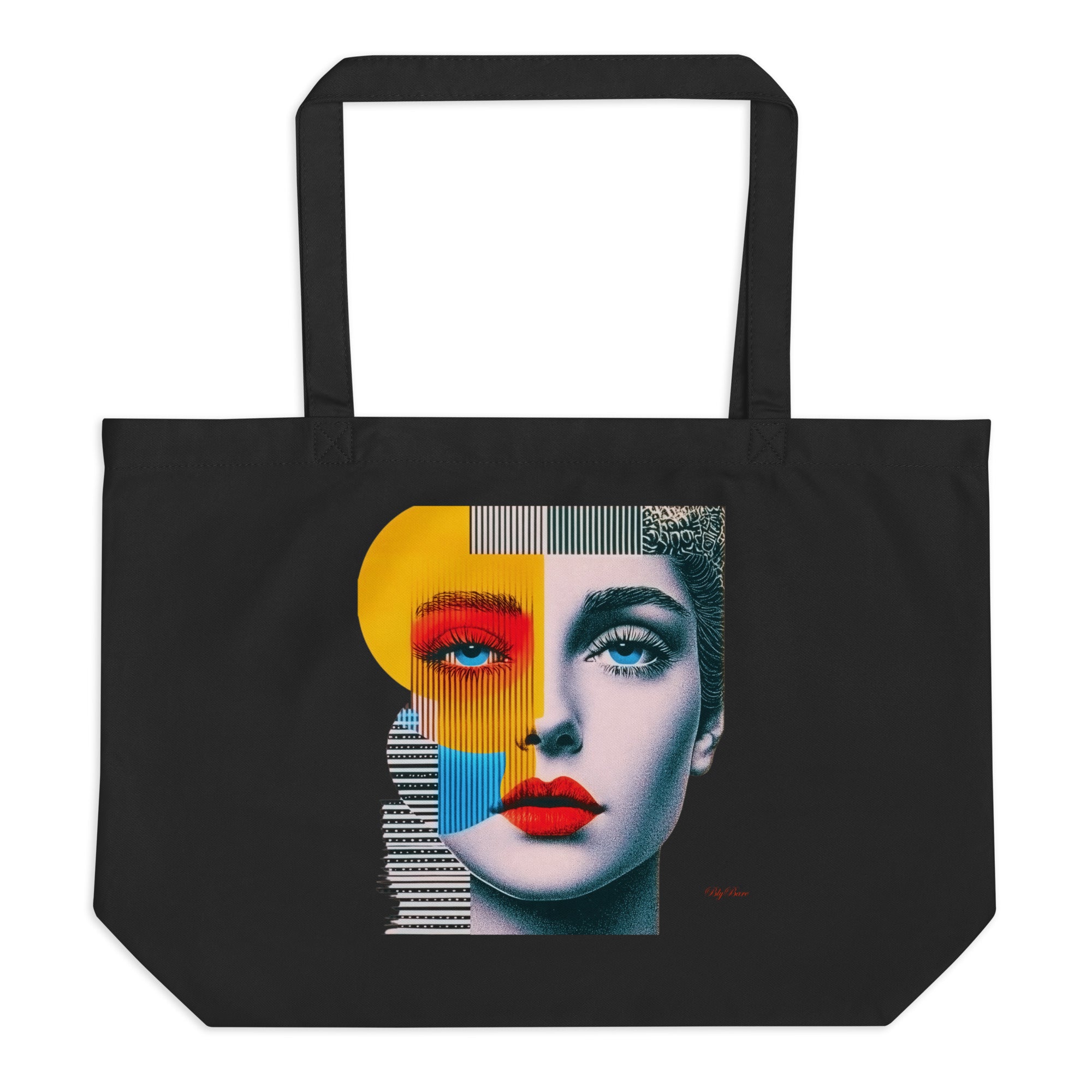 Organic Large Tote Bag - Eclipse Femme