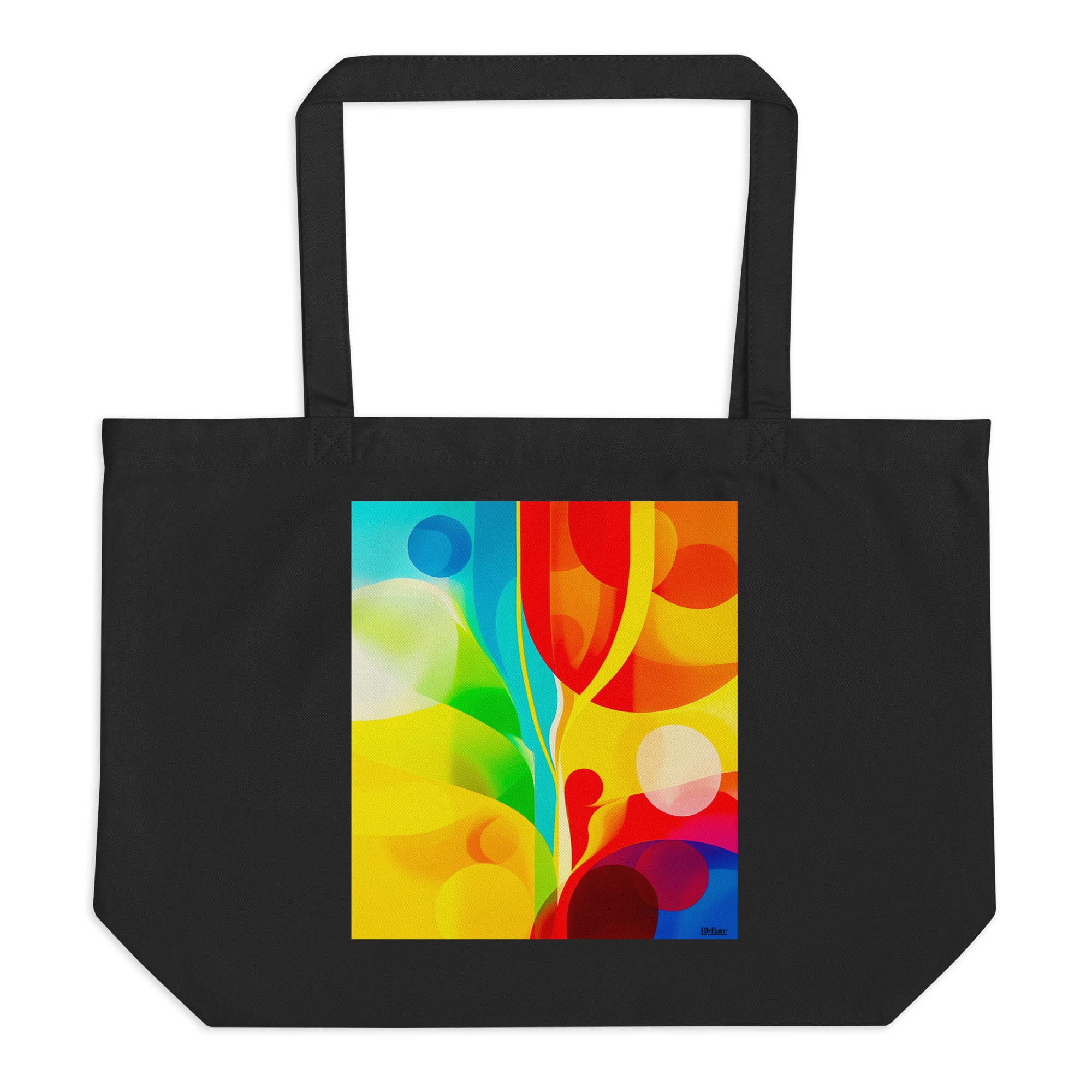 Organic Large Tote Bag - Radiant Expression