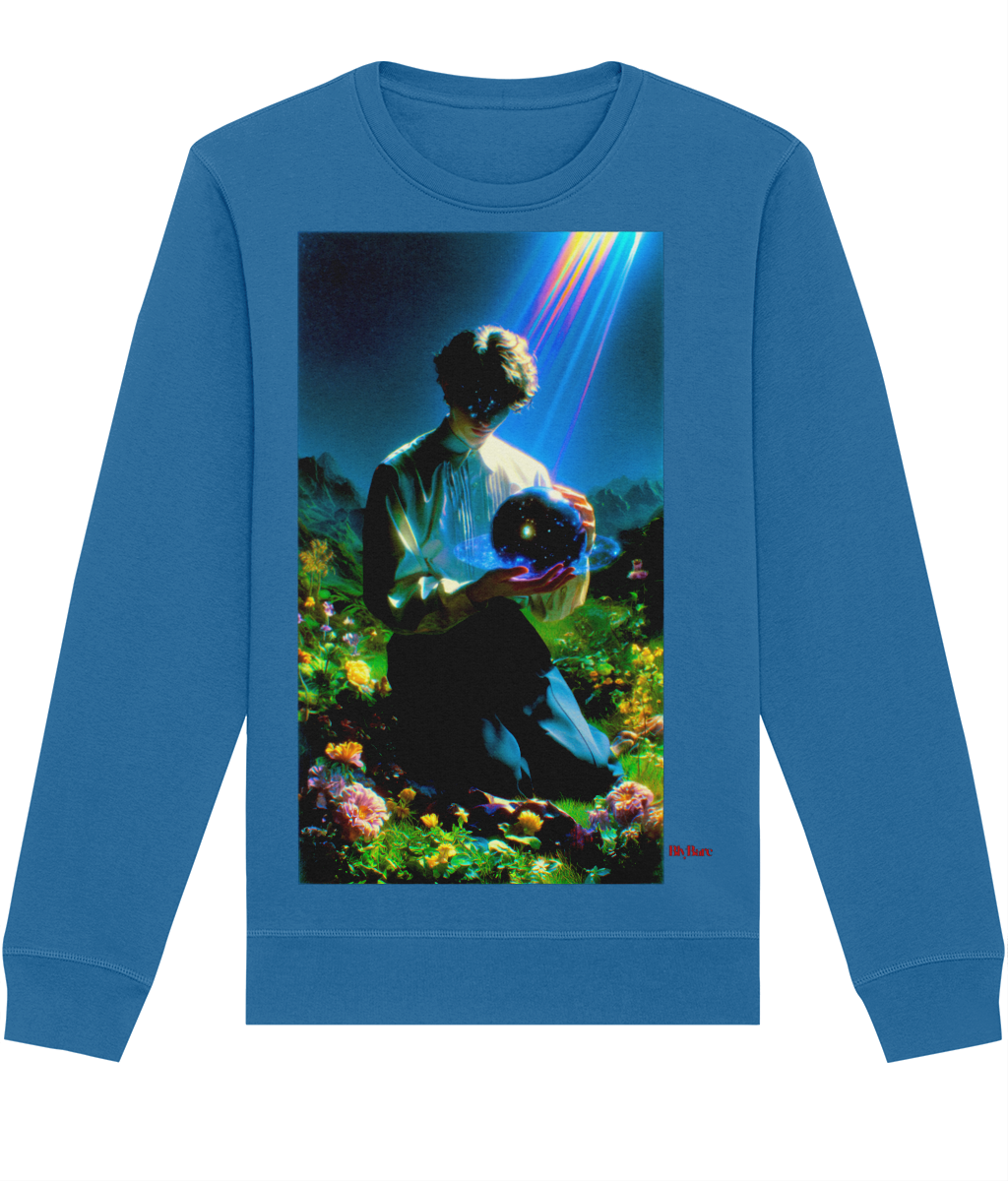 Stanley/Stella Roller Sweatshirt kolesa motion designer A young alchemist obscured face looking  1b360ef2-fe85-4d97-a043-757a5648fa29 copy Colorful Minimalist Logo
