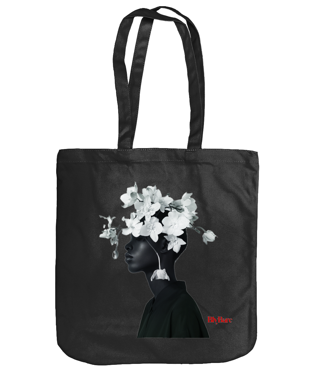 EarthAware Organic Spring Tote Floral Elegance copy Colorful Minimalist Logo
