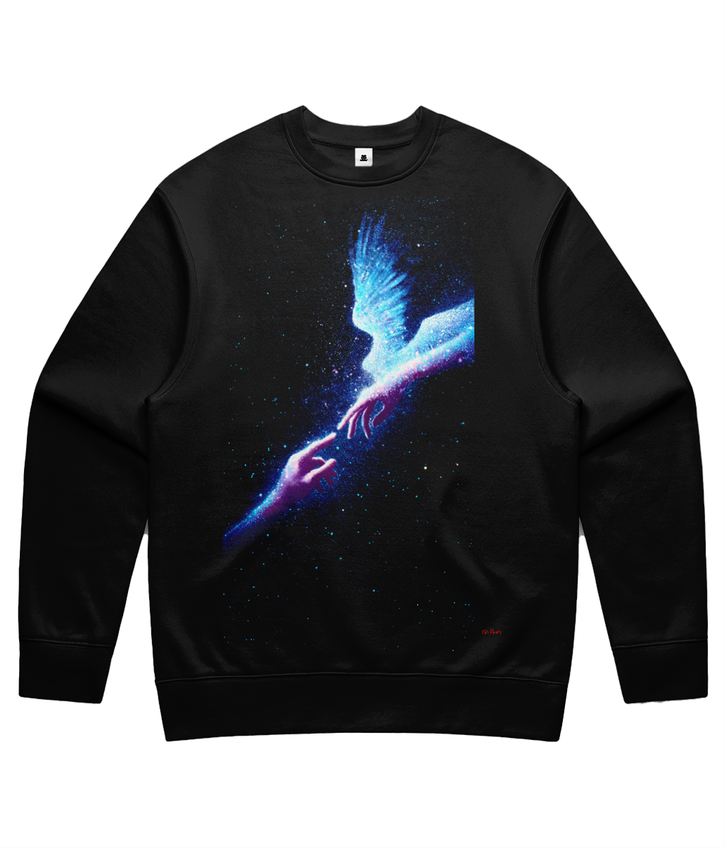 AS Colour Relax Crew 5160 raja019206 Two hands reaching out towards each other a man hand 4c207ebe-cc6b-4fef-9bca-9389fe941a81 copy Colorful Minimalist Logo